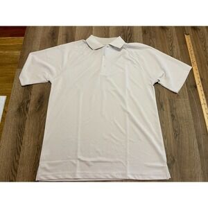 Extreme Performance Shirt, Men's Size Medium, White, Polo Shirt, Short Sleeve